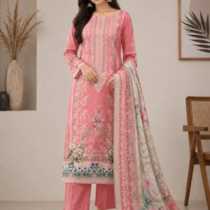 Premium Zamzam Swiss Cotton Three-Piece